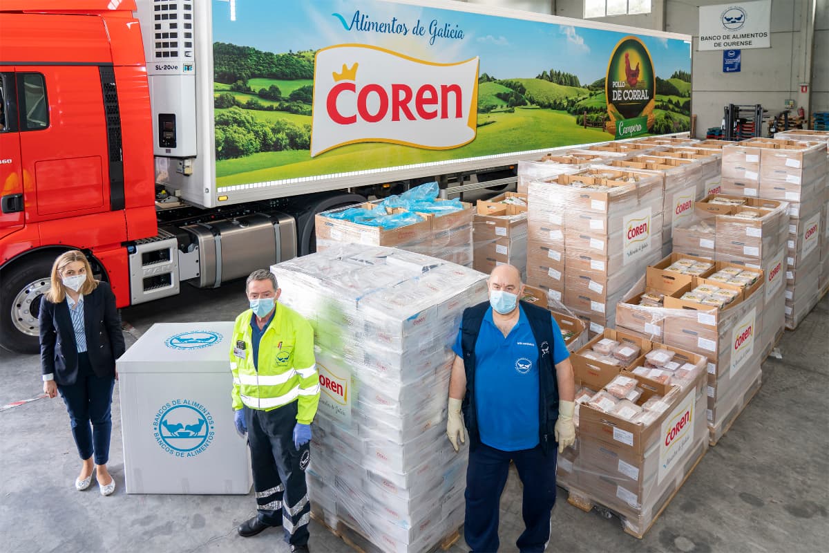 El grupo Coren responde a las solicitudes de ayuda de 30 entidades ...