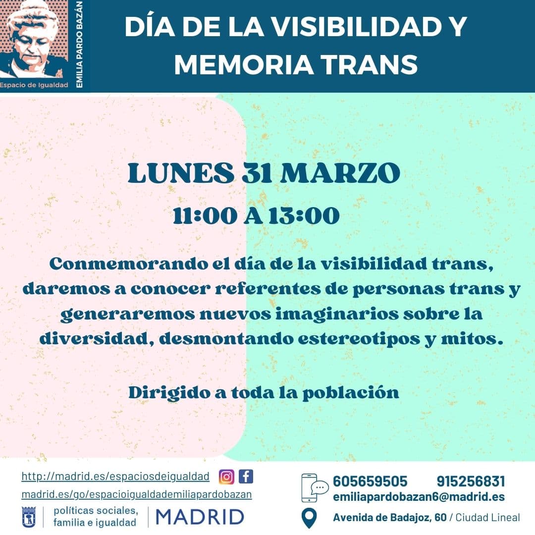 Día de la visibilidad y memoria trans