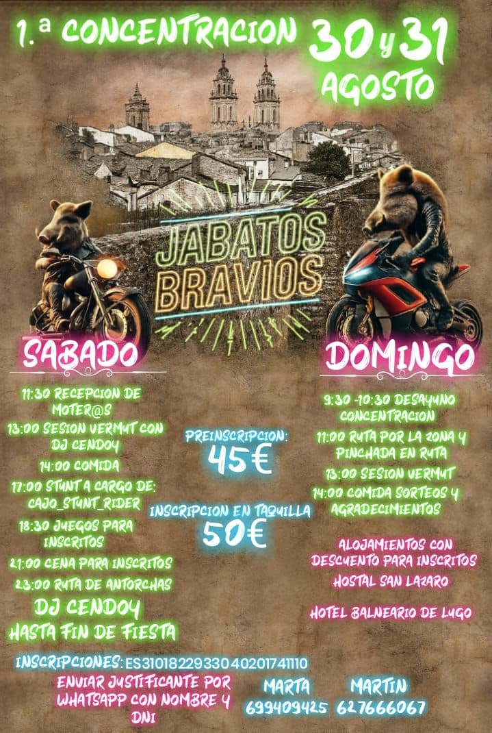 1ª Concentración JABATOS BRAVIOS