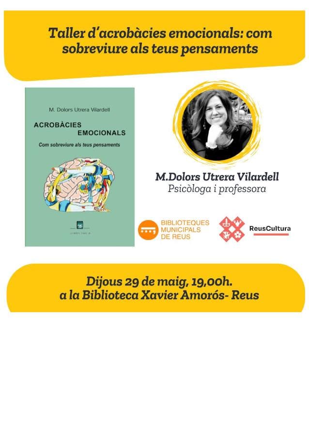 Presentación del libro "Acrobacias emocionales"