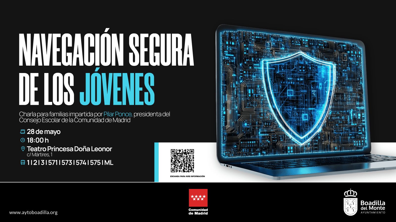 Charla para prevenir riesgos digitales entre los jóvenes