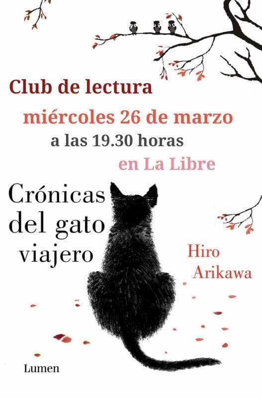 Club de lectura de La Libre en torno al libro "Crónicas del gato viajero", de Hiro Arikawa