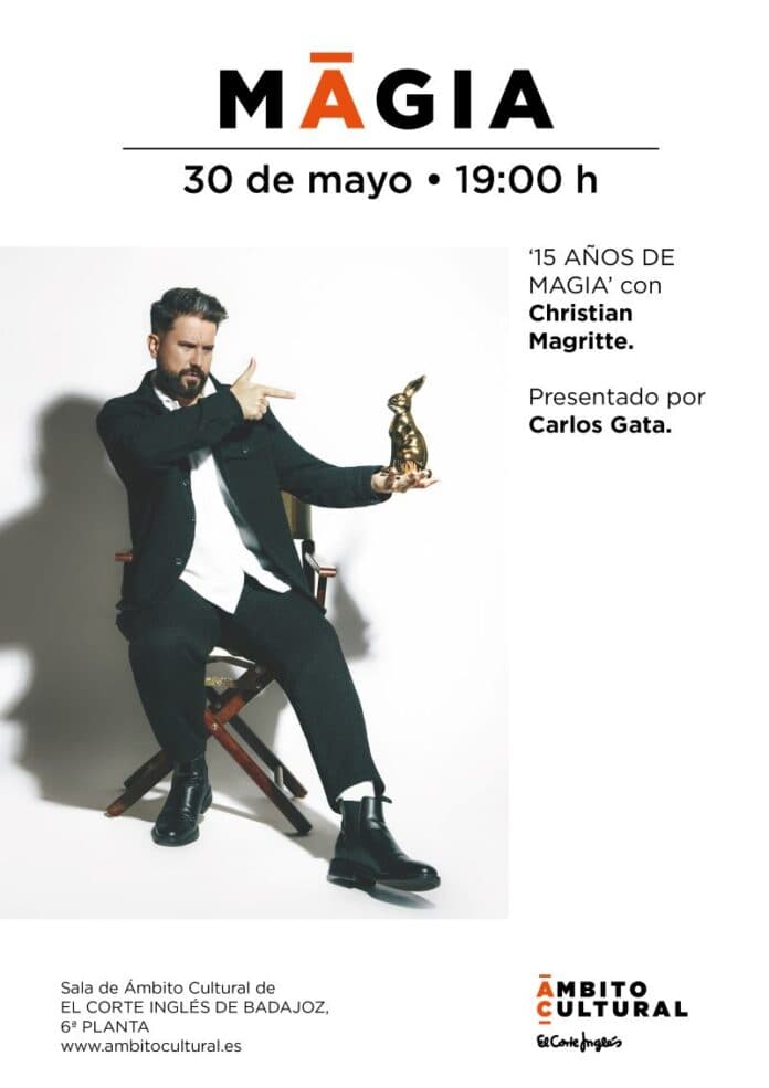 Christian Magritte ’15 años de magia’