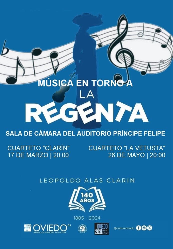 Música en torno a La Regenta: Cuarteto Clarín