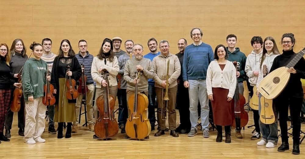Concierto de música barroca de la orquesta del Conservatorio Manuel Quiroga y la Escola de Danza Deborah