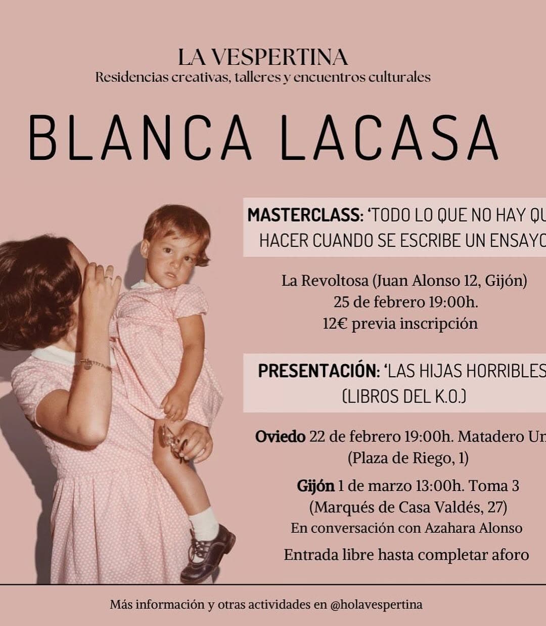 Presentación ‘Las hijas horribles’