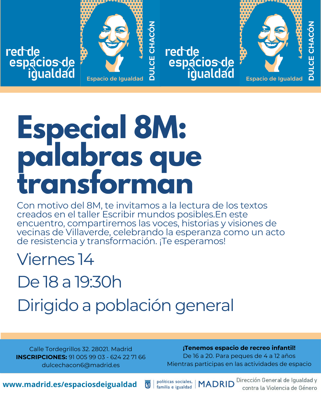 Palabras que transforman. Especial 8M