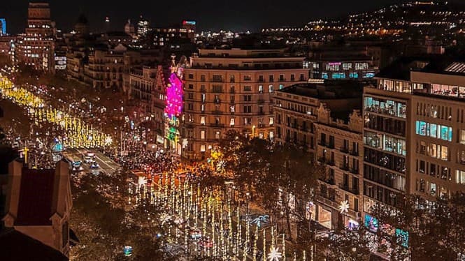Encendido de las luces de Navidad