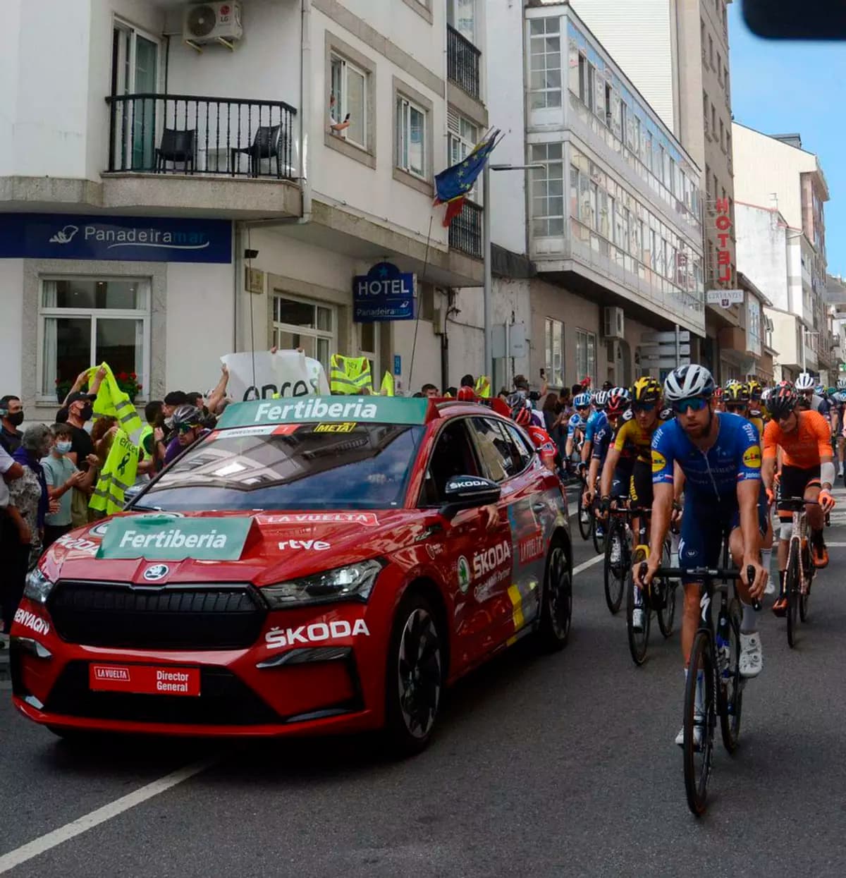 La Vuelta en Pontevedra y Poio
