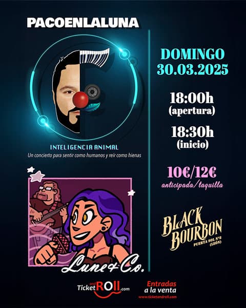 PACO EN LA LUNA + LUNE&CO. Black Bourbon