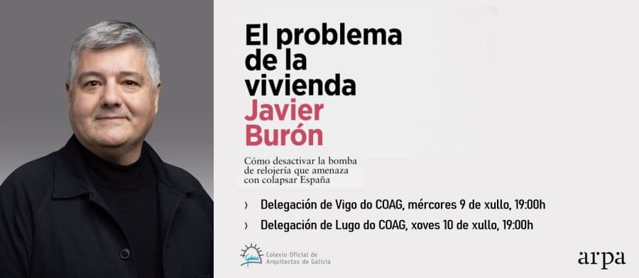 Presentación do libro 'O problema da vivenda. Como desactivar a bomba de reloxaría que ameaza con colapsar España' de Javier Burón
