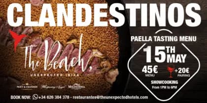 Clandestinos Showcooking Paella