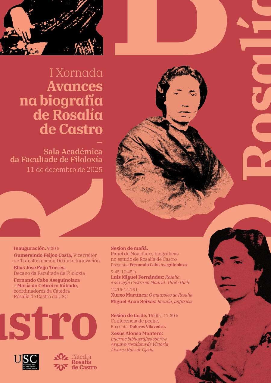 I Jornada 'Avances en la biografía de Rosalía de Castro'