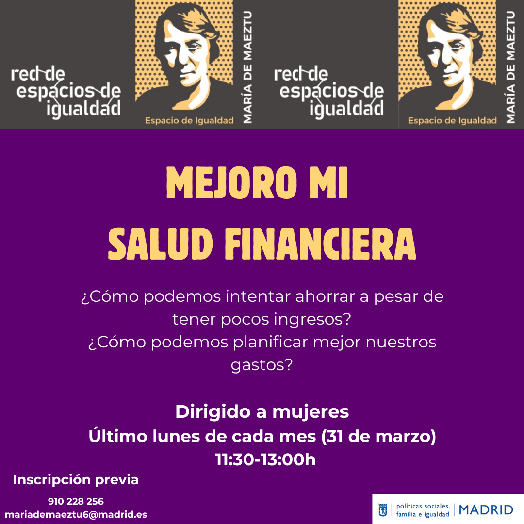 Mejoro mi salud financiera