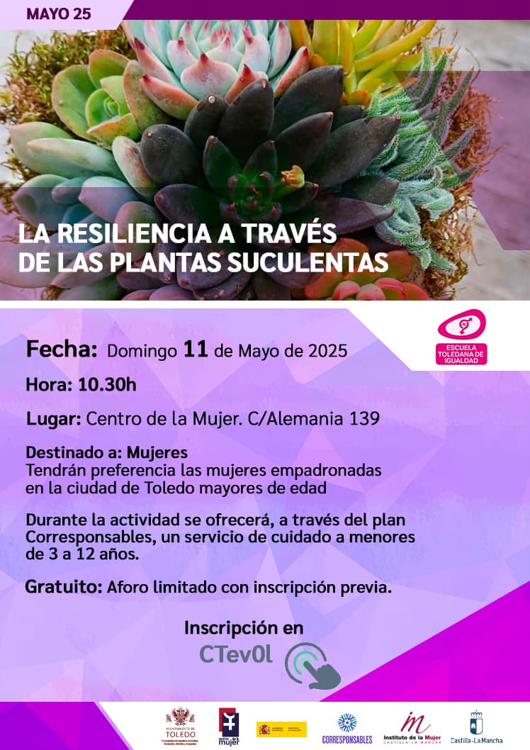 Taller “La Resiliencia a través de las plantas suculentas”