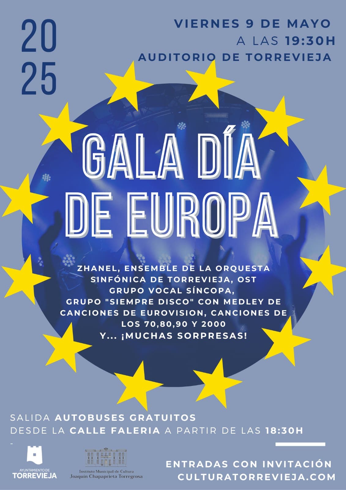 Gala especial en homenaje al Día de Europa