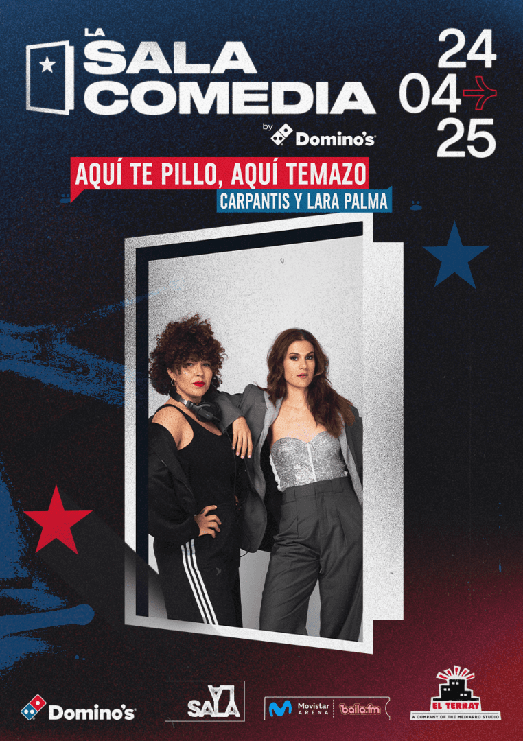 Carpantis y Lara Palma Aquí te pillo aquí temazo La Sala Comedia by Domino´s