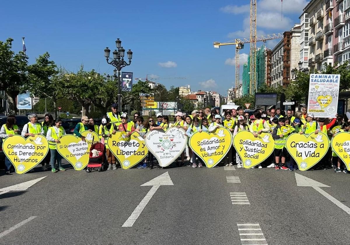 Caminata saludable del 0,77%