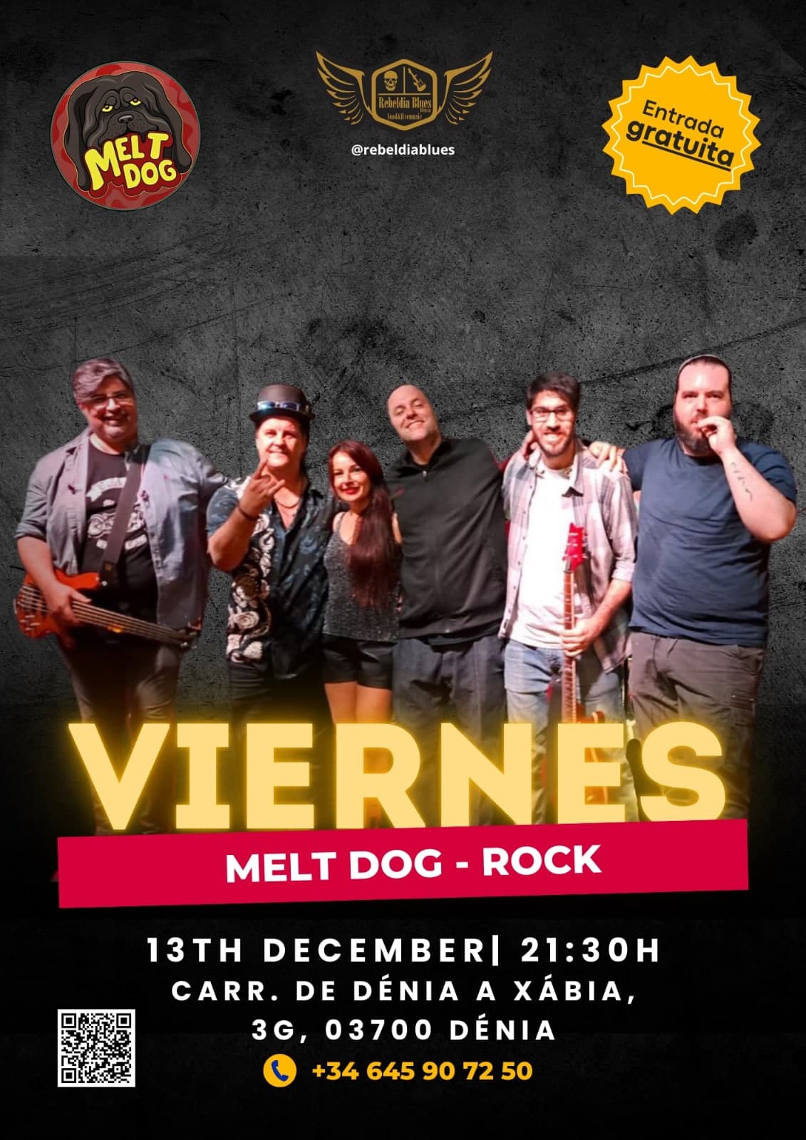 Concierto de Viernes en Rebeldía Blues