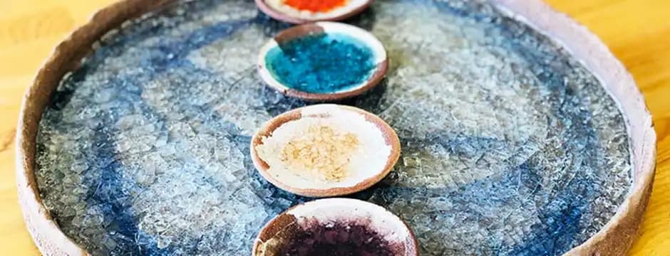 Cerámica: cristales reciclados