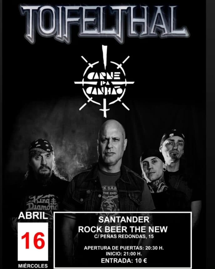 Toifelthal y Carne Pa Canhao en concierto