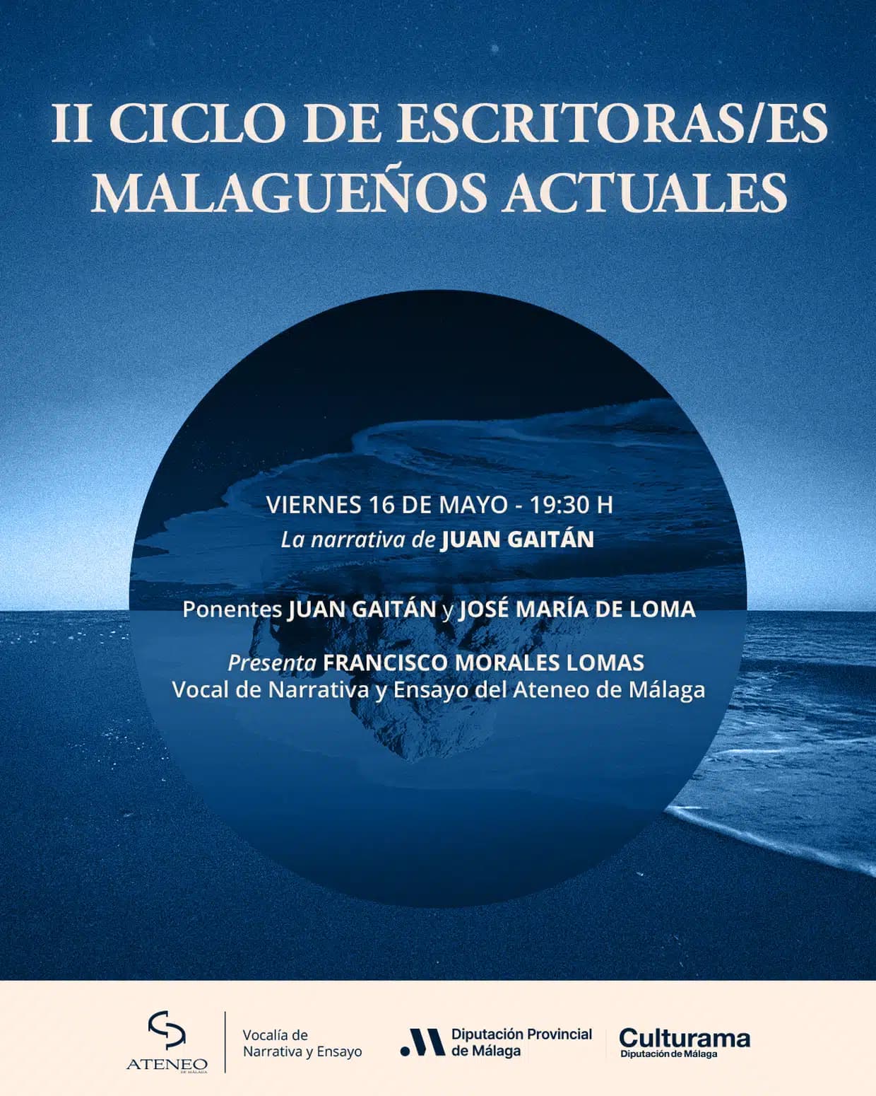 II Ciclo de Narradoras/es malagueños/as actuales