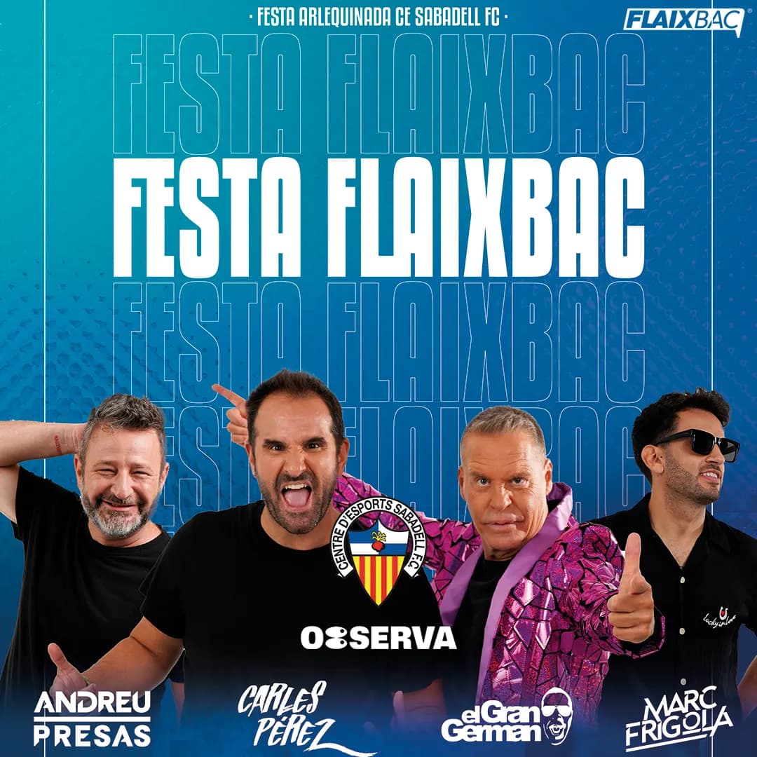 Festa Flaixbac x CE Sabadell