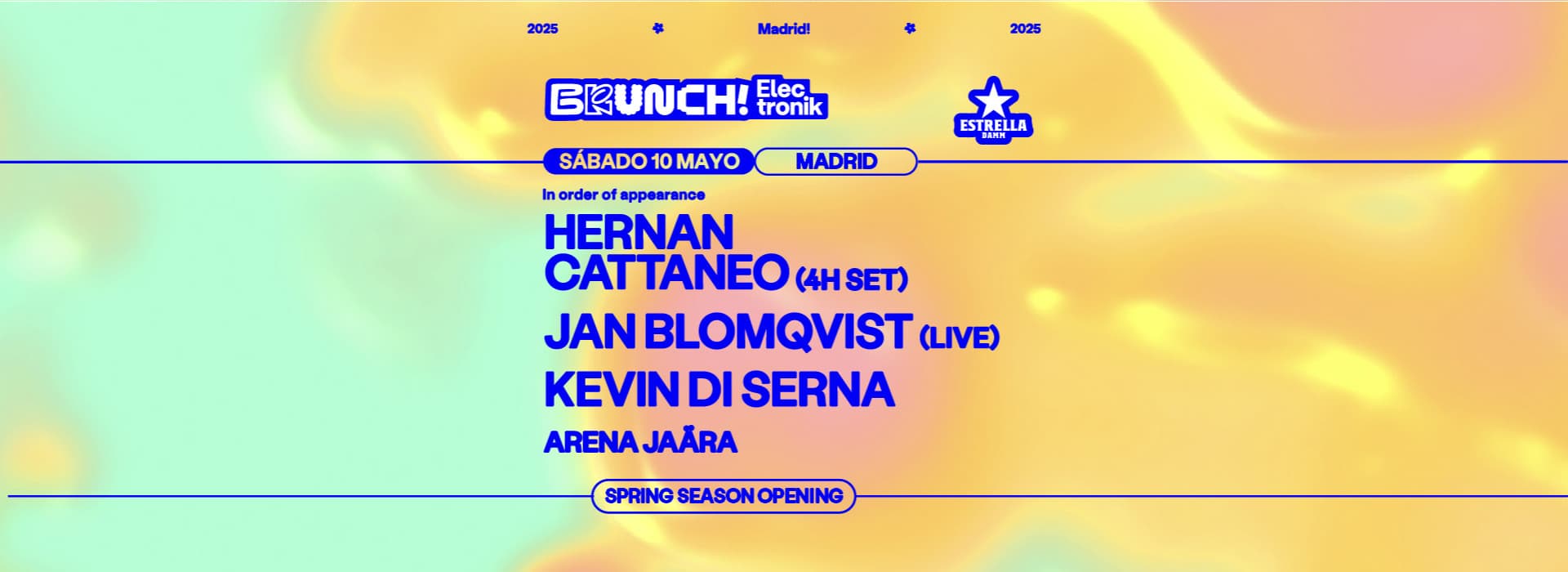 Brunch Electronik Madrid: Fatboy Slim, Marco Faraone & más