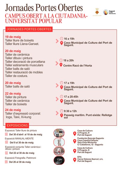 Jornadas de puertas abiertas del Campus Obert a la Ciutadania