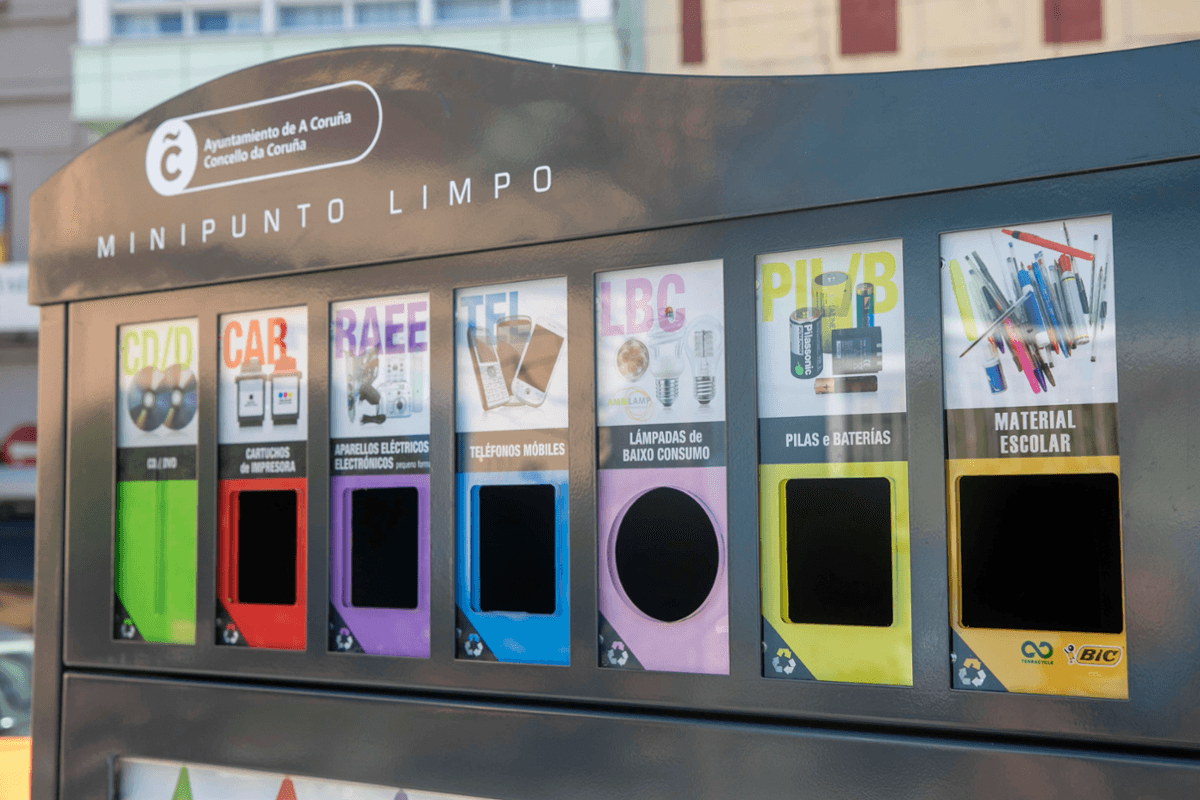 Instalación de cuatro nuevos puntos limpios de proximidad