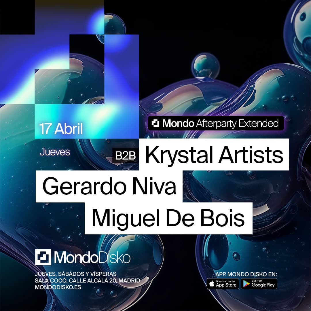 AFTERPARTY: B2B KRYSTAL ARTIST / MIGUEL DE BOIS