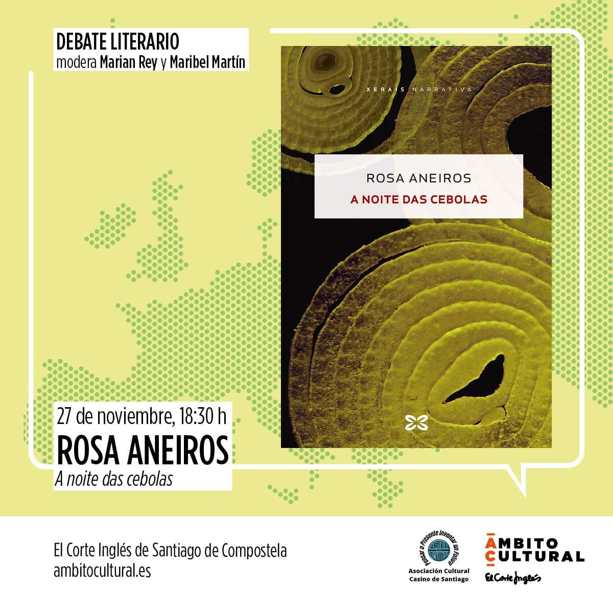 Primer debate del Premio Novela Europea Casino de Santiago