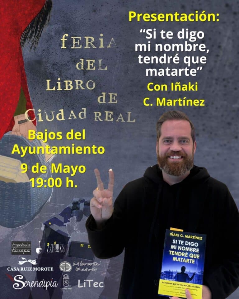 Presentación del libro 'Si te digo mi nombre, tendré que matarte' con Iñaki Cano Martínez