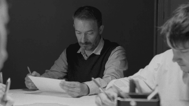 Proyección de 'Hombre bajo la lluvia'