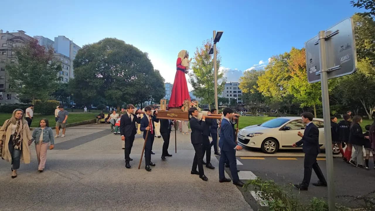 Procesión de la Virgen del Camino