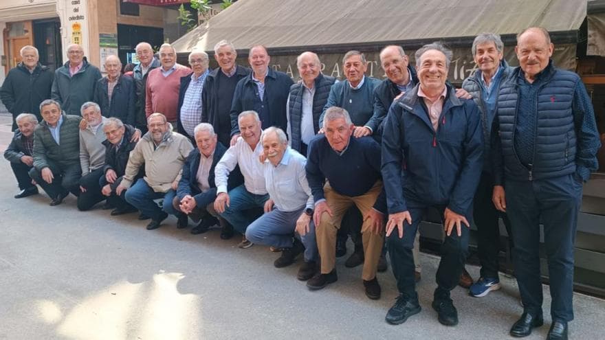 Comida de hermandad de "los sesenteros"