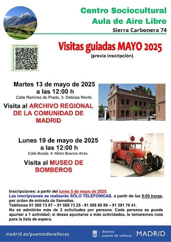 Visita cultural al Archivo Regional de la Comunidad de Madrid