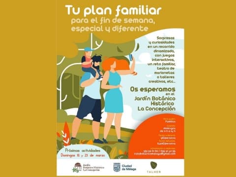 Actividades familiares en marzo