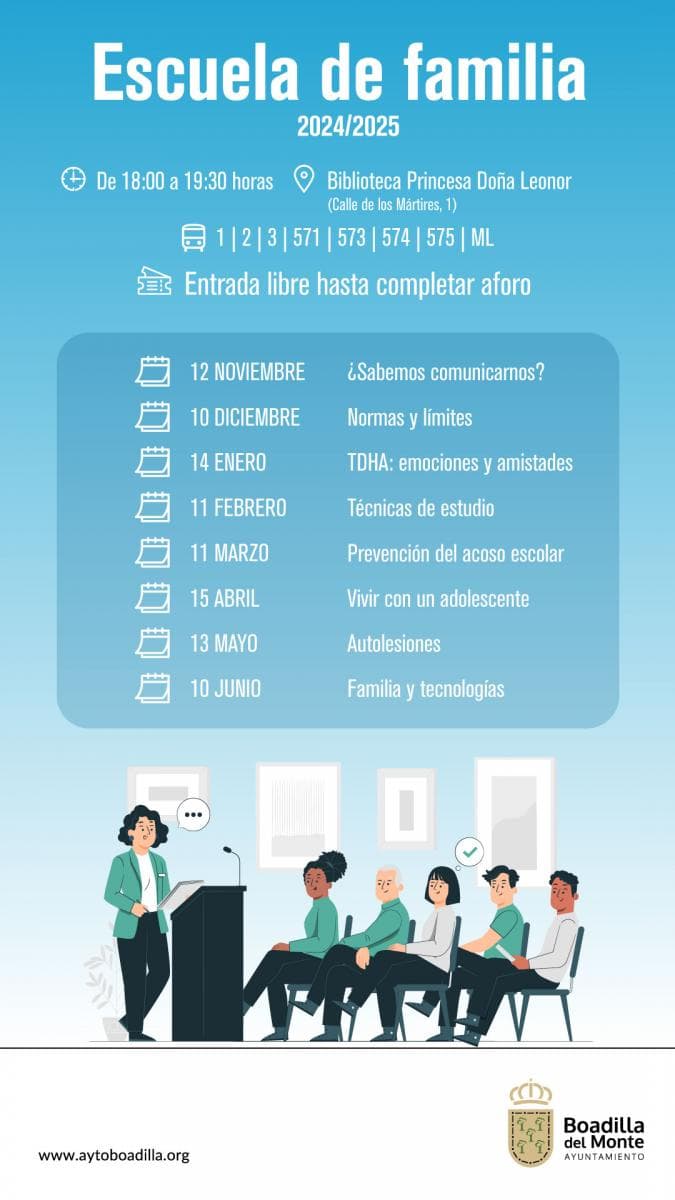 Charla ESCUELA DE FAMILIA