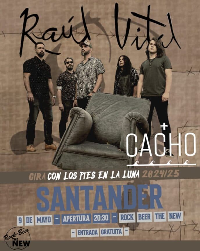 Raúl Vital, acompañado de Cacho, presenta su segundo disco, "Retales"