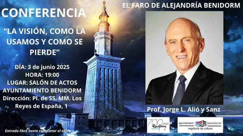 Conferencia "La visión, como la usamos y como se pierde"