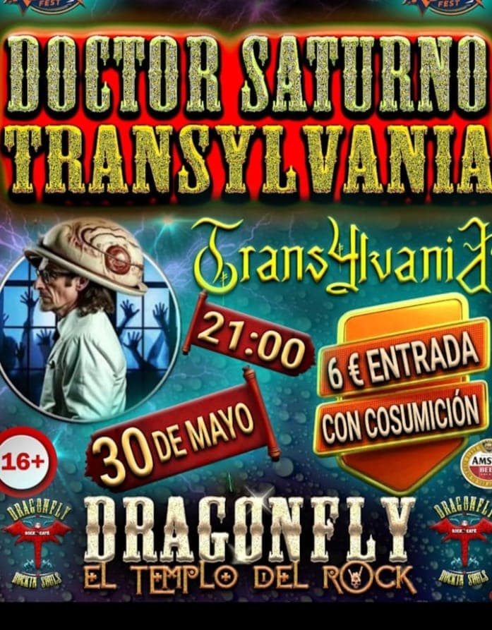 Doctor Saturno y Transylvania en Almería