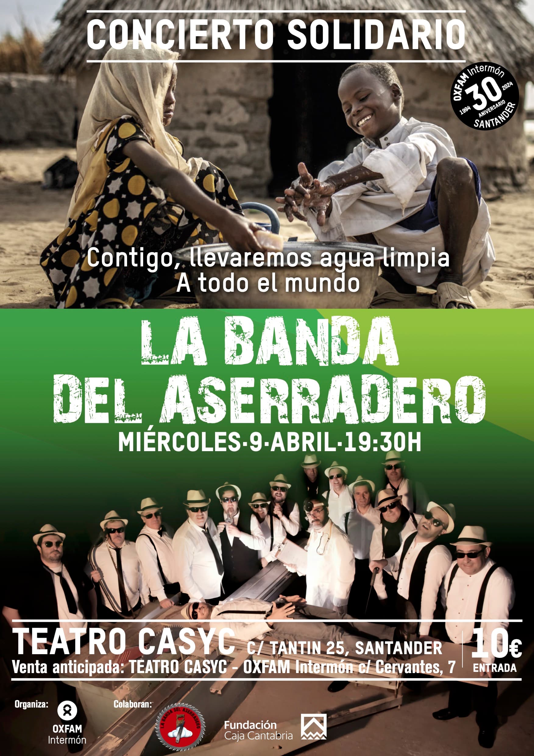 Concierto solidario de La Banda del Aserradero