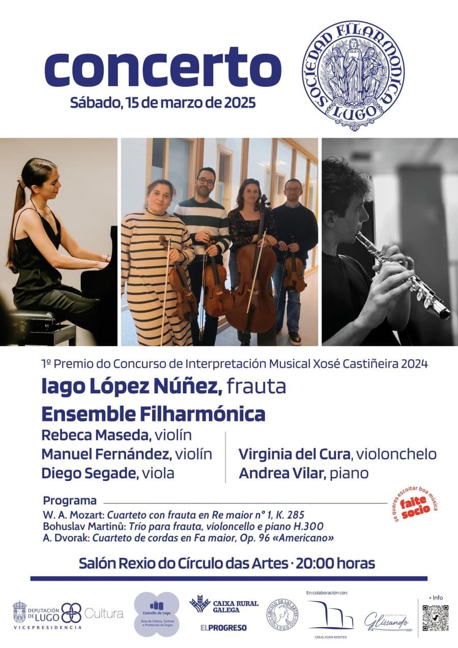 1º Premio do Concurso de Interpretación Musical Xosé Castiñeira 2024