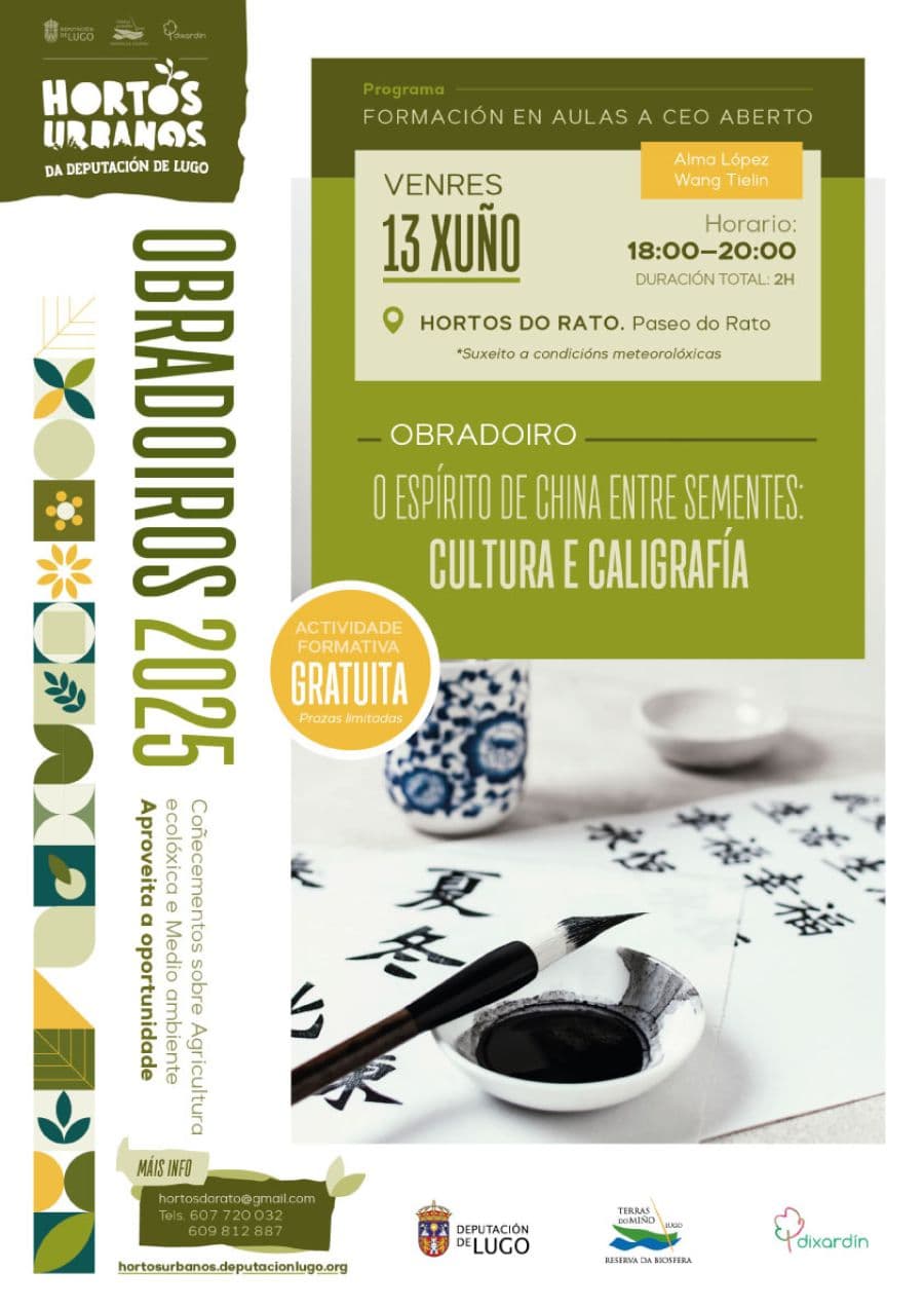 Obradoiro CULTURA E CALIGRAFÍA