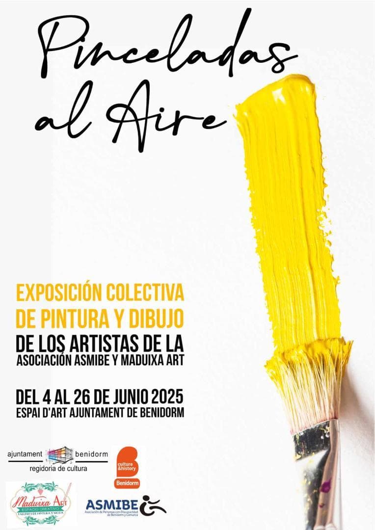 Exposición colectiva de pintura y dibujo "Pinceladas al aire"