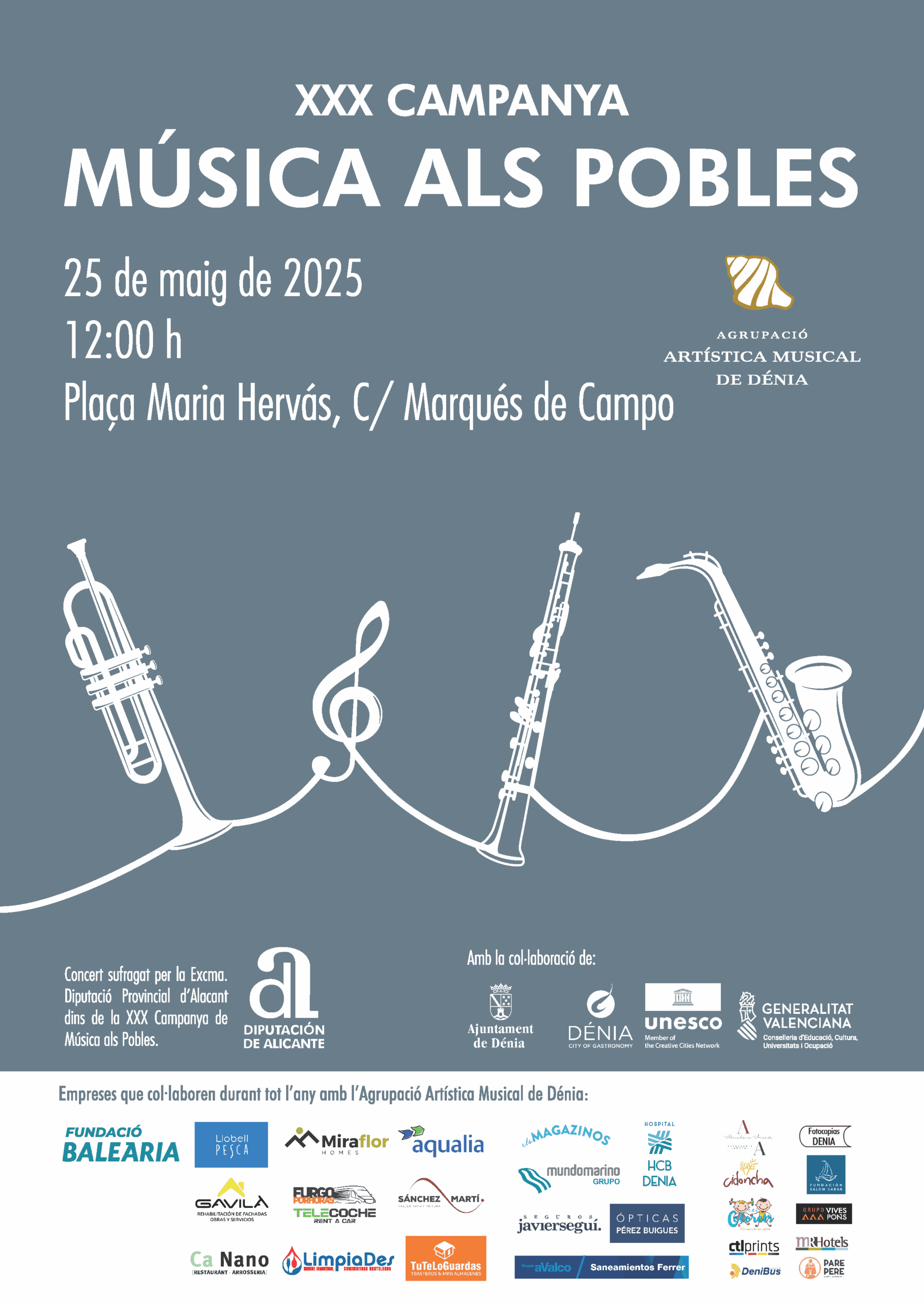 Concierto Música als Pobles