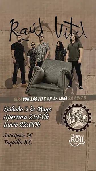 RAÚL VITAL. Black Bourbon