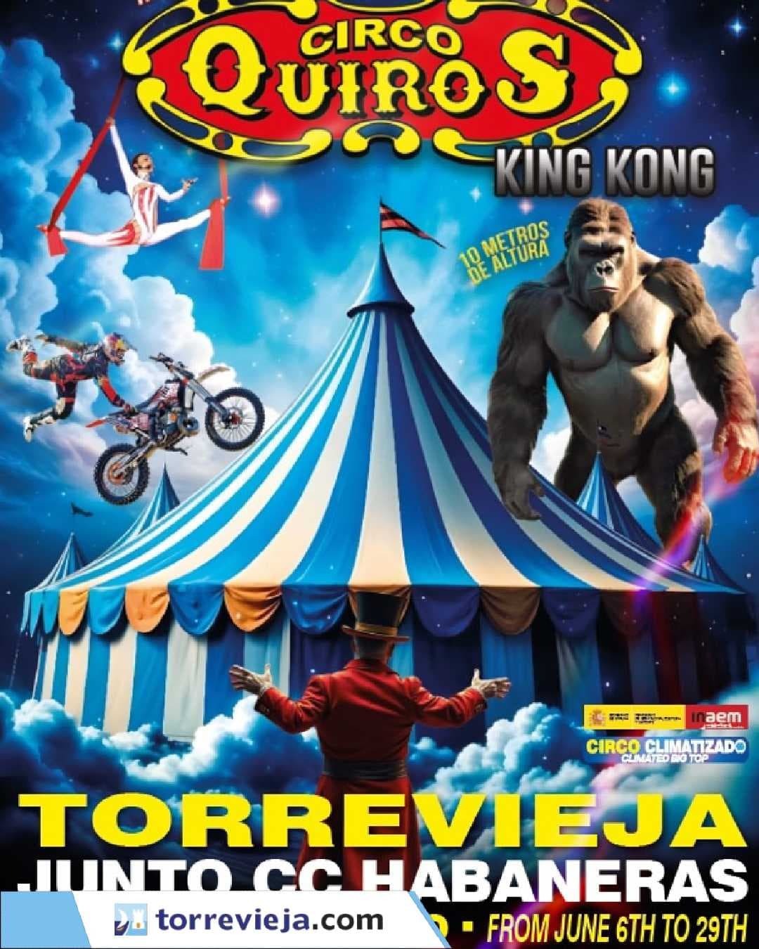 El Circo QUIROS llega a Torrevieja con su nuevo espectáculo