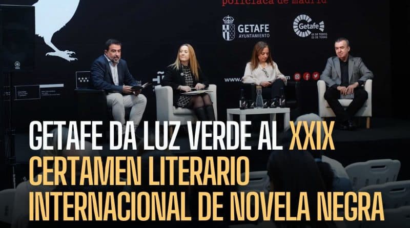 XXIX Certamen Literario Internacional de Novela Negra Ciudad de Getafe